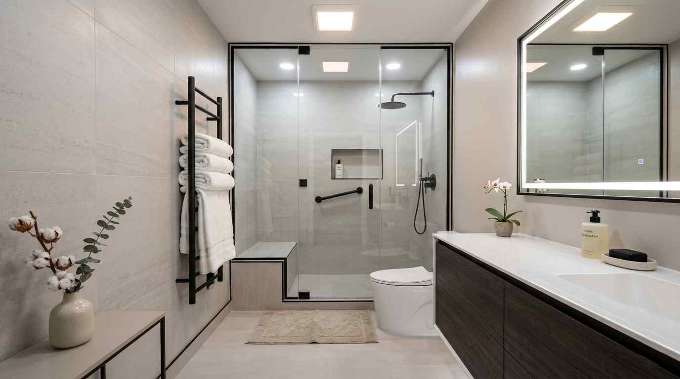 After - Hallway Bathroom Naperville
